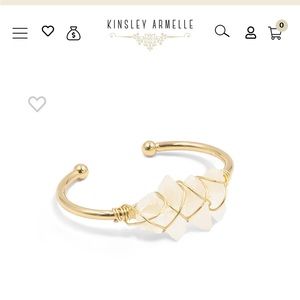 Gold Quartz Bracelet NWOT